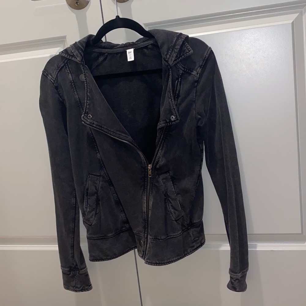 BP Hooded Moto Jacket